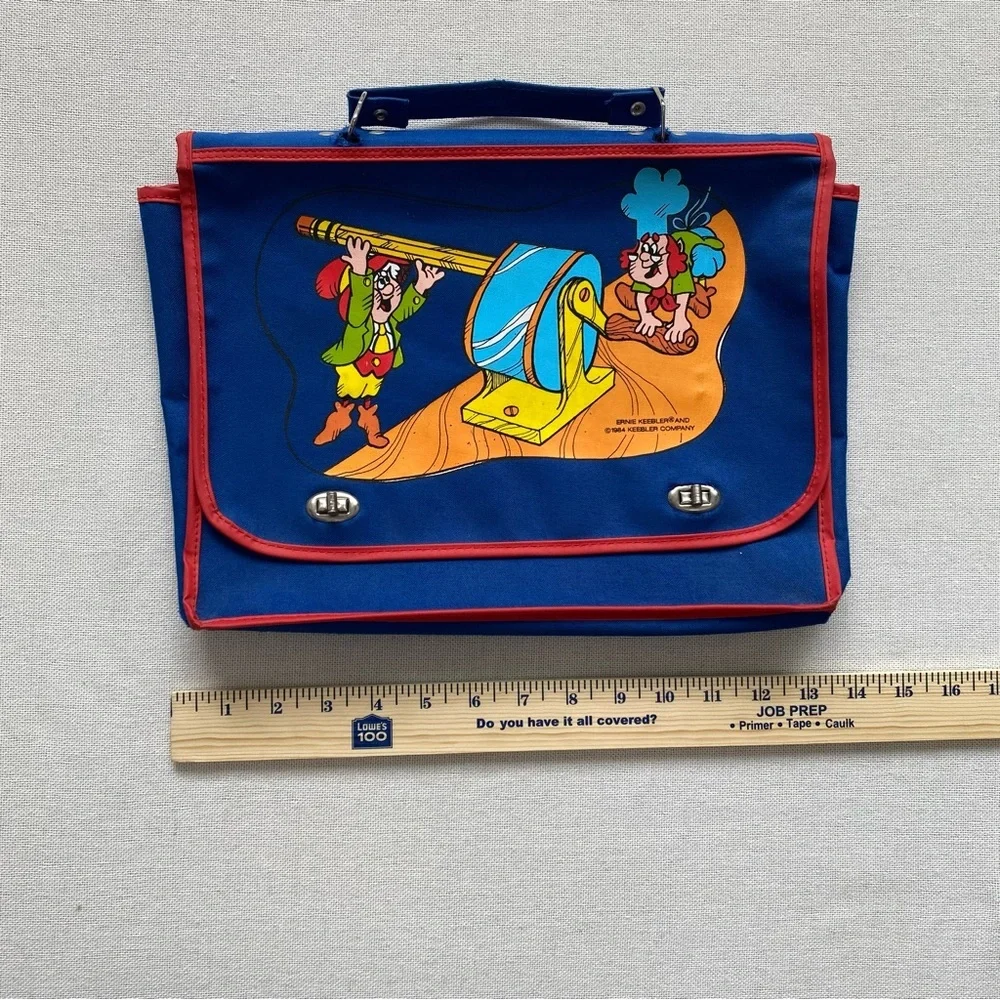Vintage 80s Keebler School Bag